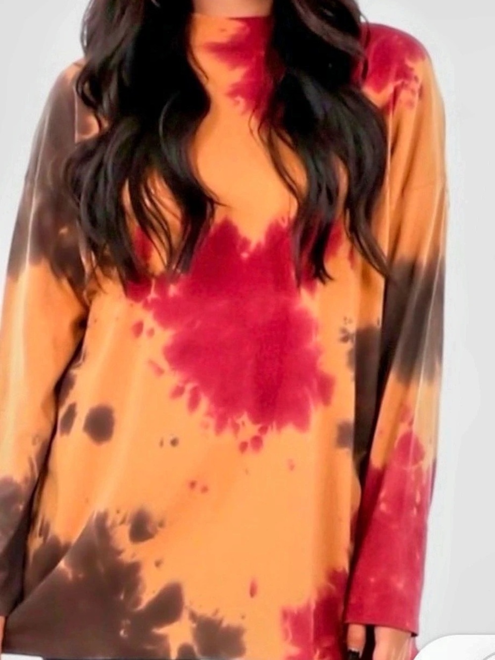 We The Free Tie-Dye Long Sleeve Size Medium *Flaw